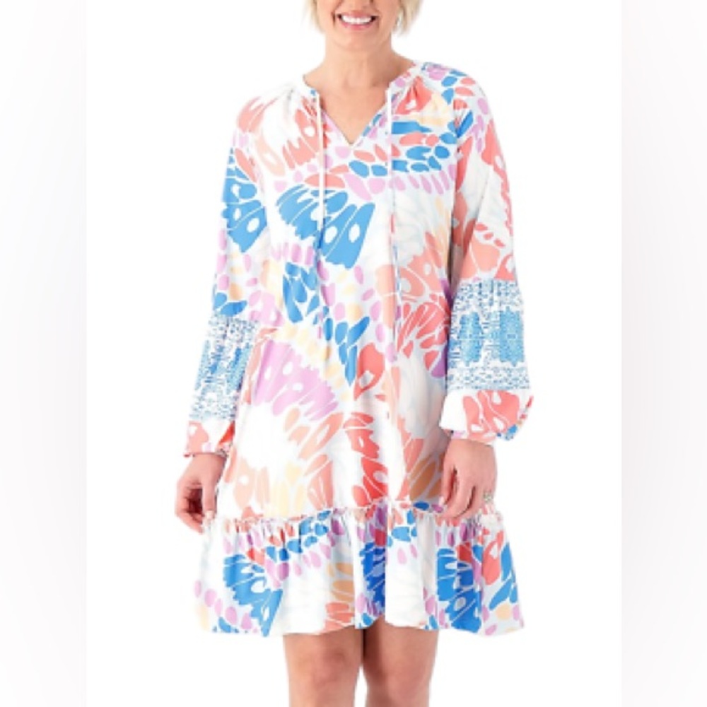 Tolani Multicolor Floral Dress